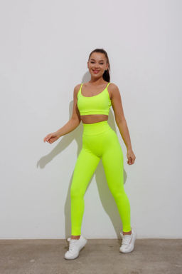 Лосины Силуэт / Fit Салатовый
