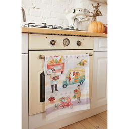 Полотенце Этель Food market 40х73 см, 100% хлопок, саржа 190 г/м2  фото 2