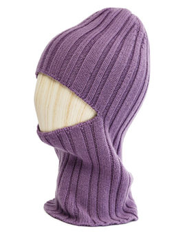 Шапка жен. шерсть+акр LB-N88046 violet - Labbra фото 5