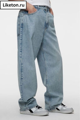 Джинсы багги мужские, Артикул: 134033 - Liketon фото 2
