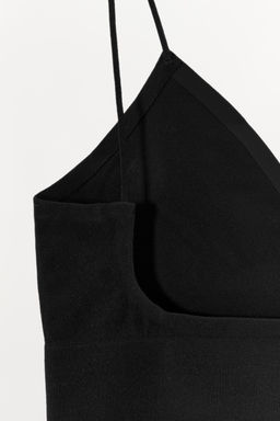 BRALETTE TRIANGULAR SEAMLESS / Negro