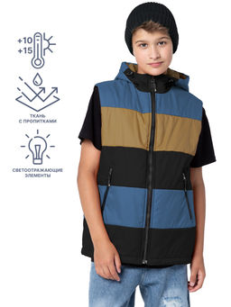 ЖИЛЕТ 9м7124 черный - Nikastyle фото 11