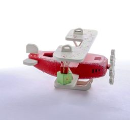 Новогоднее украшение интерьера: Самолет Биплан 3020 Winter - Idh фото 4