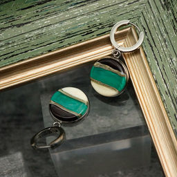 Серьги из муранского стекла