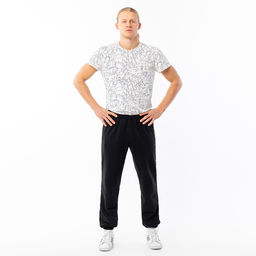 RODOS Спортивный костюм мужской М-287 Чёрный