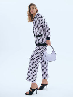 Кардиган женский ZZ-02009 black/lavender - Eleganzza фото 7