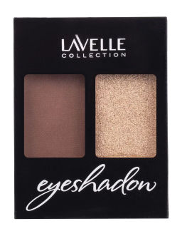 LavelleCollection Тени для век ES32 двухцветные тон 03 терракотовый/золотистый шиммер