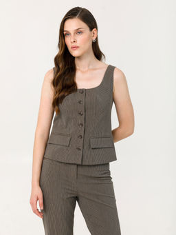 Жилет приталенный - Marchello marchellini фото 4