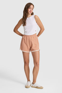 Kad_n Beyaz Bisiklet Yaka Basic Ti__rt - U.s. polo assn фото 4