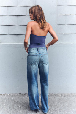 OPEN BACK HALTER BODYSUIT - Zara фото 21