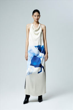 Платье многоцветный скидка -50%