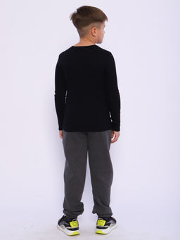 ДЖ056 Джемпер Школа (черный) - Милаша фото 11