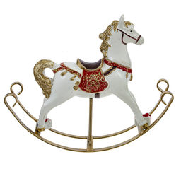 Фигурка декоративная "Лошадка-качалка", L22 W5 H16 см