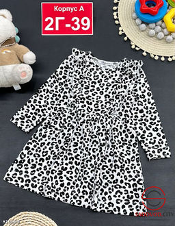 Платье для девочек с принтом