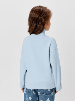 ACOOLA / Свитер детский для девочек Leila голубой  фото 6