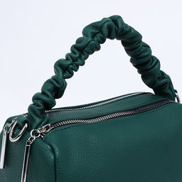 Сумка-багет на молнии, цвет зелёный - Simaland фото 4