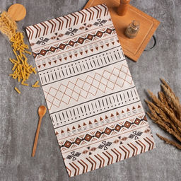 Полотенце Этель India 40х73 см, 100% хлопок, саржа 190 гр/м2