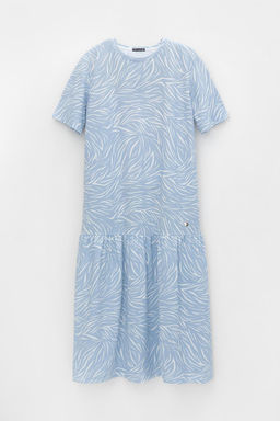 VERY NEAT _ ЕВТ 5041/голубой,пробуждение платье жен фото 5