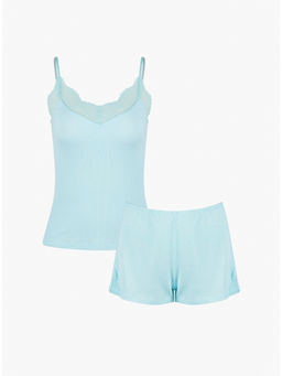 Домашняя пижама женская Индефини (Арт.4037TDP) - Indefini фото 5