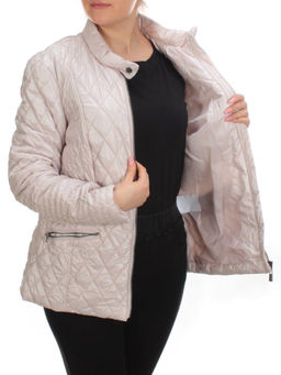 B-11 BEIGE Куртка демисезонная женская NO NAME (50 гр. синтепон) - Фабричный китай фото 8