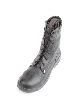 05-9005 BLACK Ботинки зимние мужские (натуральная кожа, искусственный мех) - Фабричный китай фото 3