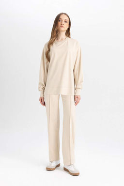 Толстовка-туника стандартного кроя - Defacto фото 2