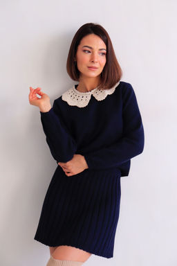 Martichelli Костюм вязаный сине-чёрный