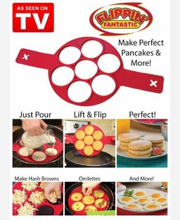 Силиконовая форма для оладьев и омлетов Flippin fantastic 9046105