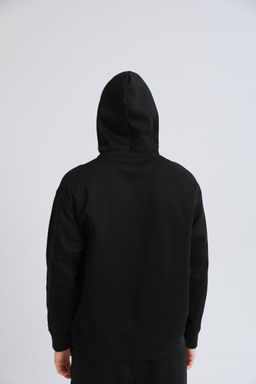 Худи с флисом Чёрный - Anta фото 2