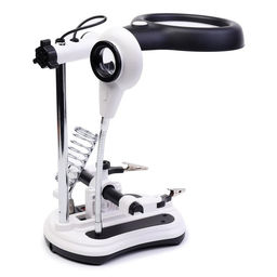 Третья рука для пайки, линза 105, 30, 20 мм, подсветка - Simaland фото 2