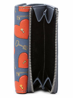 Кошелек Labbra L137-1194 multicolor-l.blue  фото 4