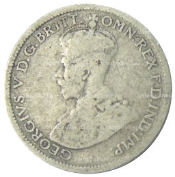 6 пенсов 1925 года Австралия