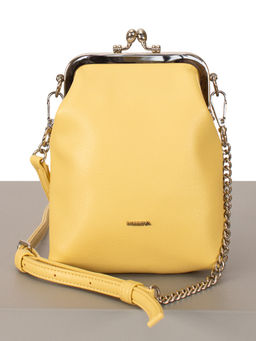 LACCOMA сумка Мальвина-Л815-песочно-желтый эко кожа хлопок