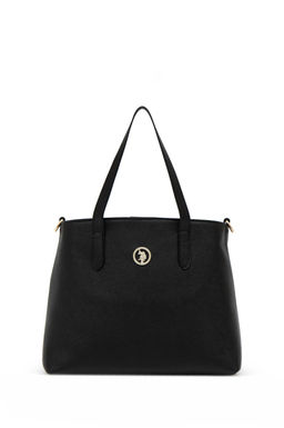 Подарочная сумка с шарфом U.S. Polo Assn женская черная полиуретан фото 14