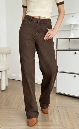 Джинсы жен. P222-0134-1 brown - Primm фото 3