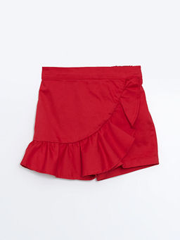 Beli Lastikli K?z ?ocuk ?ort Etek