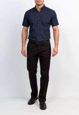 Сорочка мужская короткий рукав GREG 243/109/1286/Z/b/1  фото 4