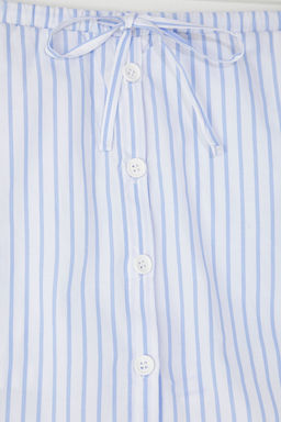 TRENDYOLMILLA Cizgili Dokuma Plaj Sort Etek TBESS25SR00015 фото 6