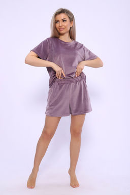 Костюм Натали 71118 футболка и шорты из велюра  фото 27