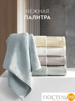 PRIME PRIVE ЛАРС голуб Полотенце, 50x100, 100% хлопок, 1 пр., 500 гр/м2  фото 9