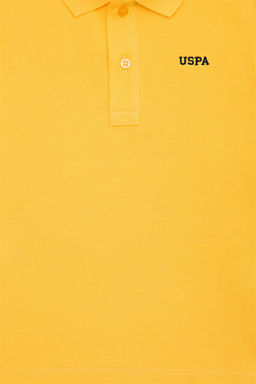 Желтая базовая футболка-поло для мальчика Неожиданная скидка в корзине - U.s. polo assn фото 5