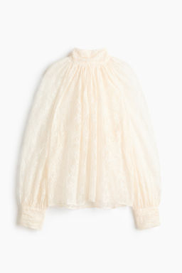 Blusa oversize de encaje