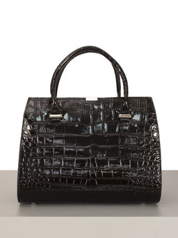 LACCOMA сумка НИ0618-черный натуральная кожа хлопок