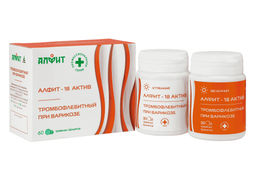 Алфит-актив 18 (тромбофлебитный) БАД в брикетах Алфит 5796