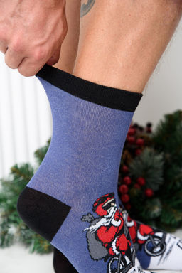 Носки мужские Санта байкер - Berchelli фото 4