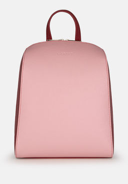 Рюкзак Модель №1528 | кожзам | гладкий | красный розовый | Р831-9 | 32592