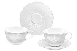 Чайная пара 4 пр. 300 мл 13,5*11*7 см Лесная фантазия, фарфор - Elan gallery фото 4