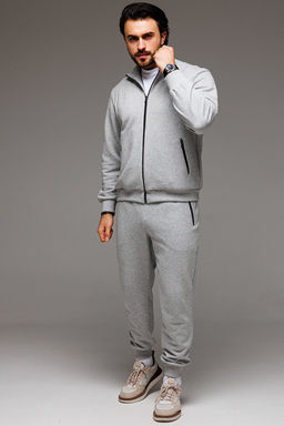 Спортивный костюм GO M3061/50-04.182-188 серый меланж - Pirs фото 2