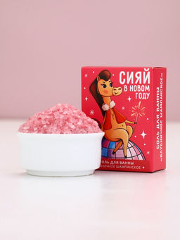 Цена за 2 шт. Соль для ванны «Новый Год лошади» 100 г