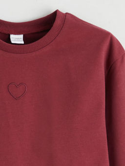 Bisiklet Yaka K?z ?ocuk Ti??rt